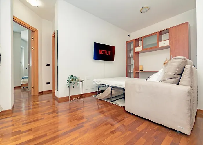 Arcimboldi Terrace - Parking Private Included, Free Wifi & Ac Apartament